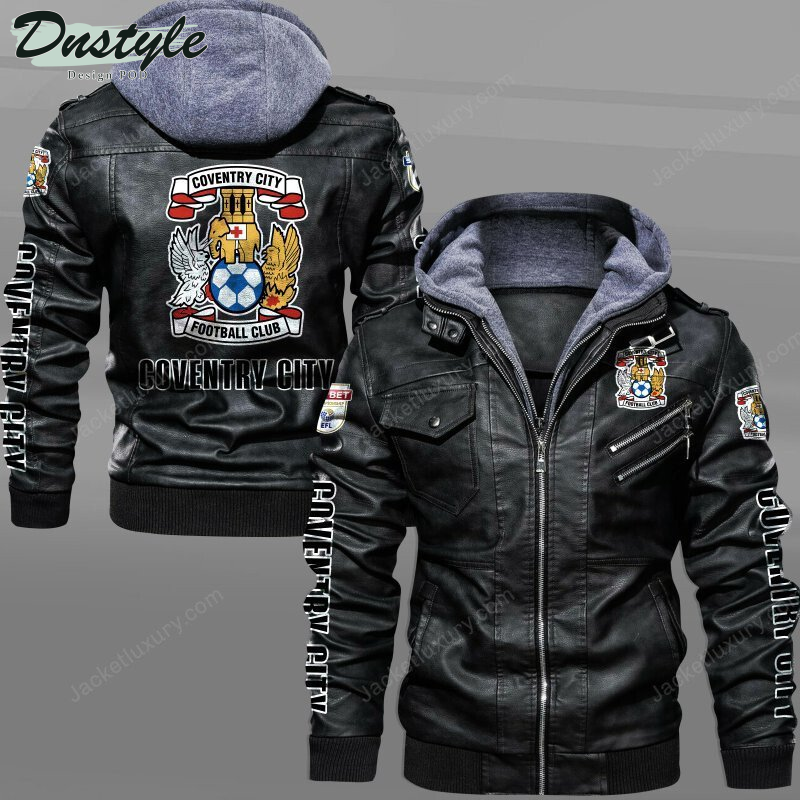 Coventry City F.C Leather Jacket