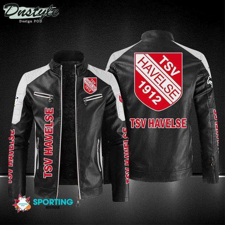 TSV Havelse Block Sport Leather Jacket