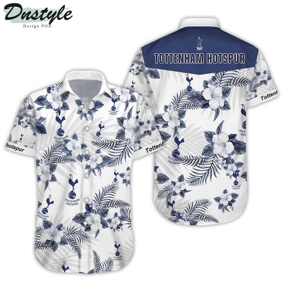 Tottenham Hotspur Hawaiian Shirt Beach Shorts