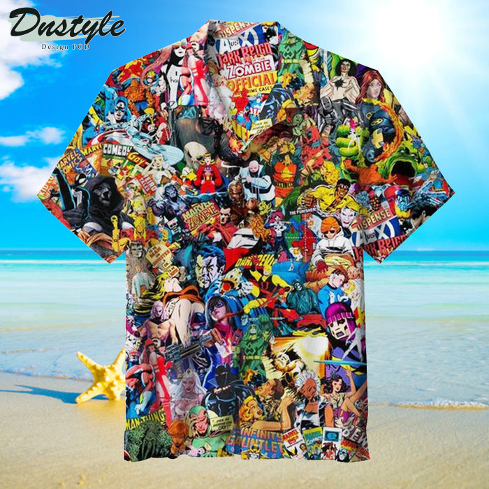 Superhero Marvel Comics Universe Unisex Hawaiian Shirt