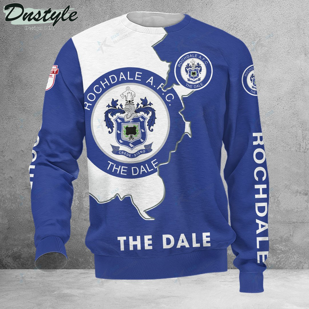 Rochdale AFC The Dale Hoodie Tshirt