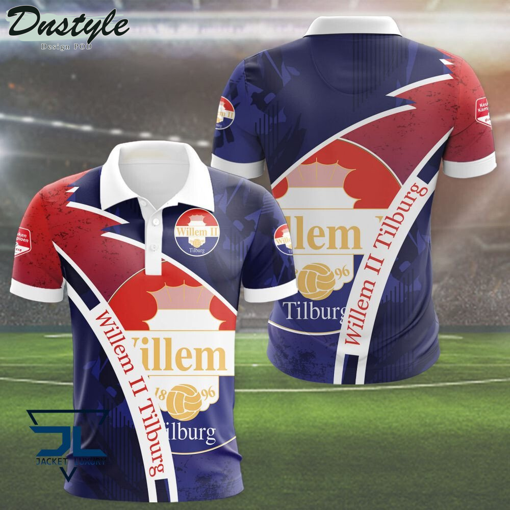 Willem II Tilburg 3d polo shirt