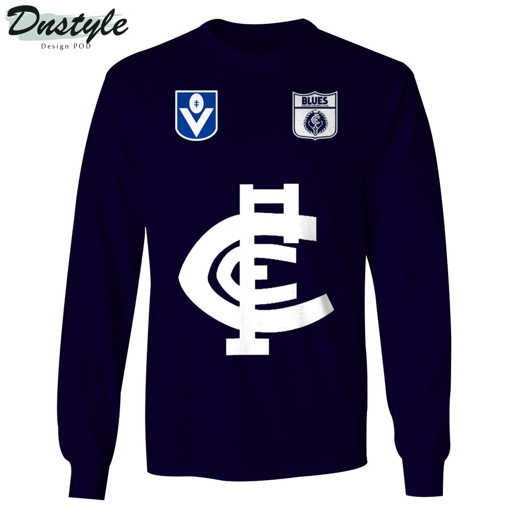 Carlton FC AFL Custom Hoodie Tshirt