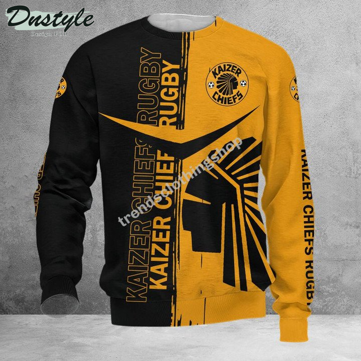 Kaizer Chiefs Rugby 3d Hoodie Tshirt