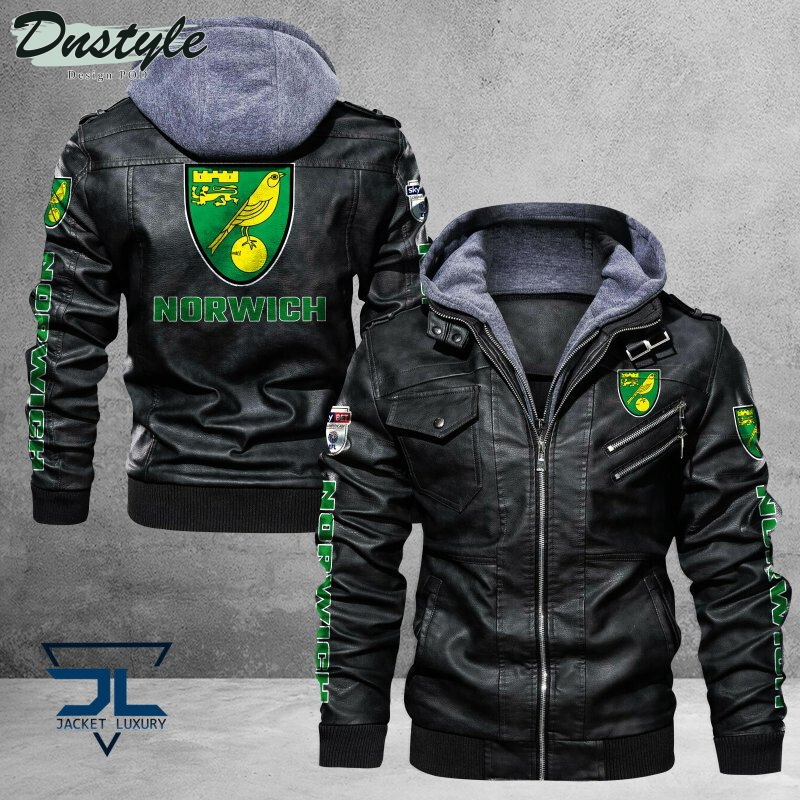 Norwich City Leather Jacket