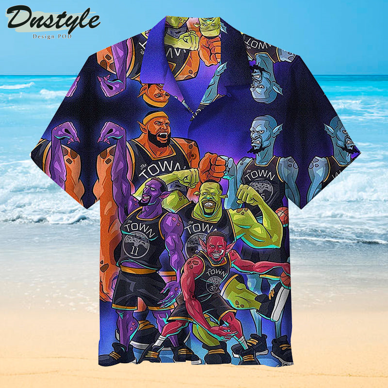 Basketball Monster Hawaiian Shirt