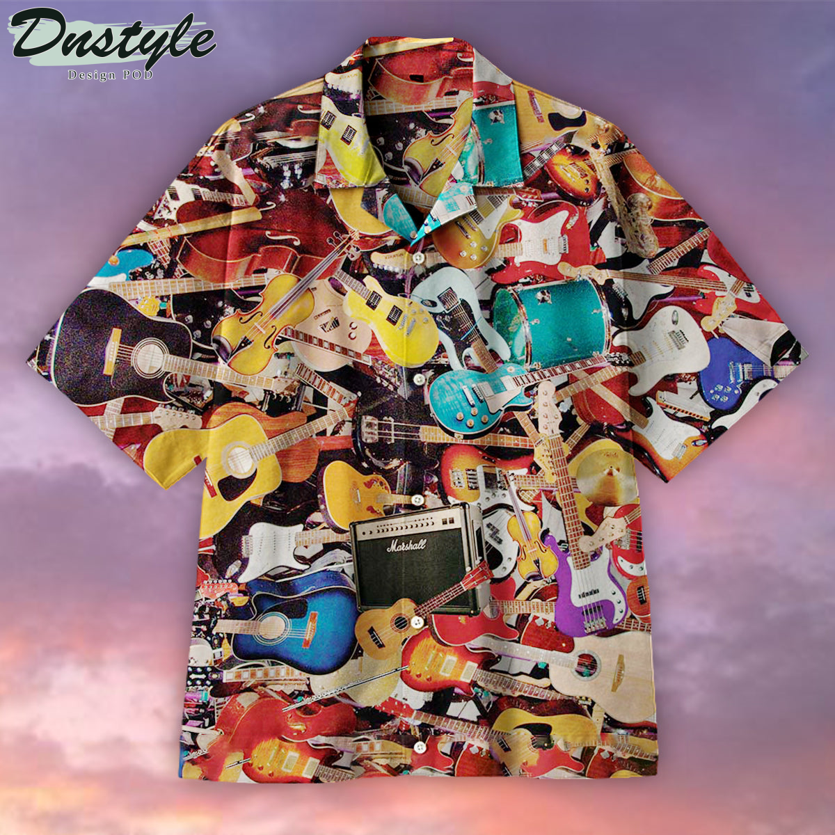 Guitar Collection Hawaiian Shirt