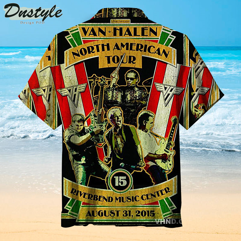 Van Halen Destroyed Cincinnati Hawaiian Shirt