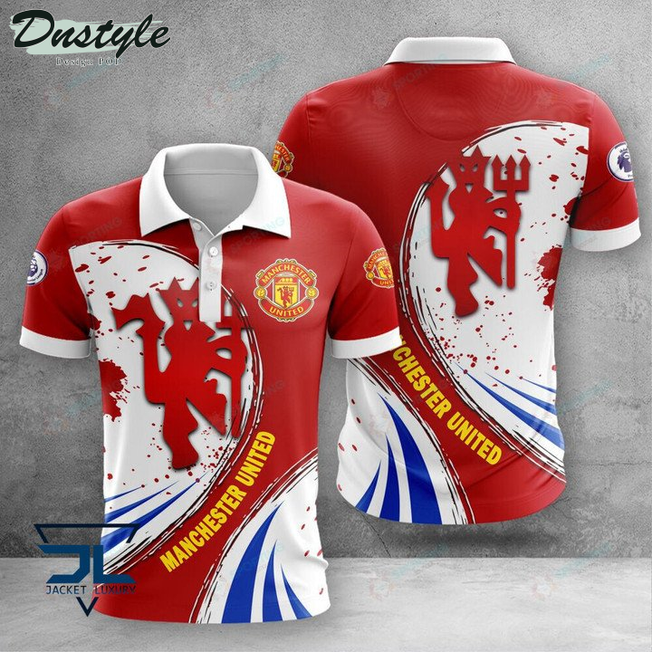 Manchester United 3D Polo Shirt