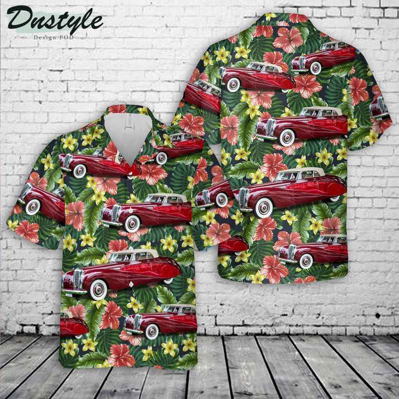 Daimler Straight-Eight DE 36 “Green Goddess” Hawaiian Shirt