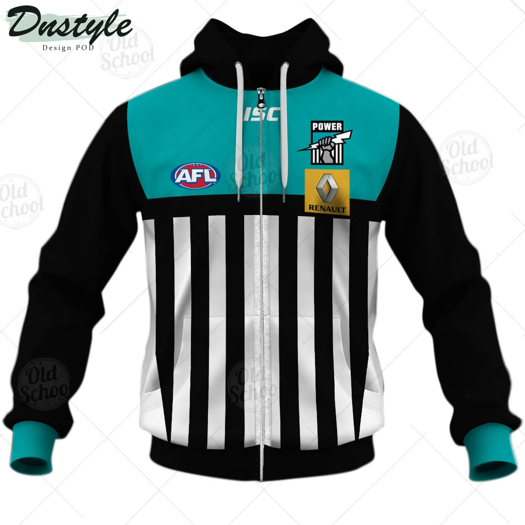 Port Adelaide AFL 2014 Custom Hoodie Tshirt
