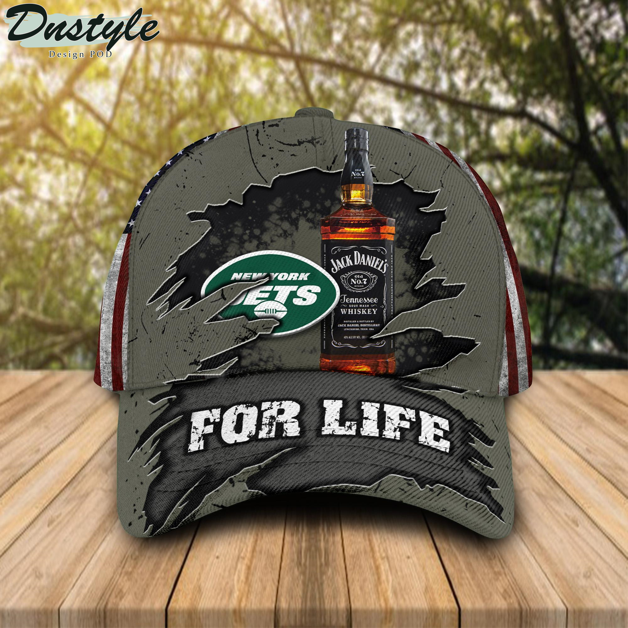 New York Jets For Jack Daniels Life Classic Cap