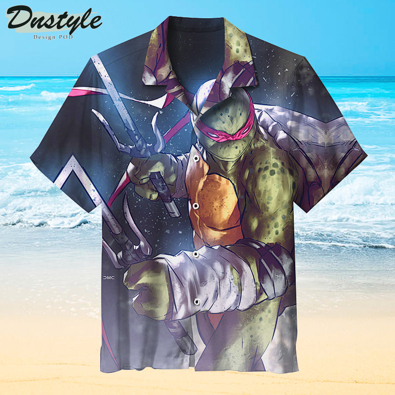 Raphael Teenage Mutant Ninja Turtles Hawaiian Shirt