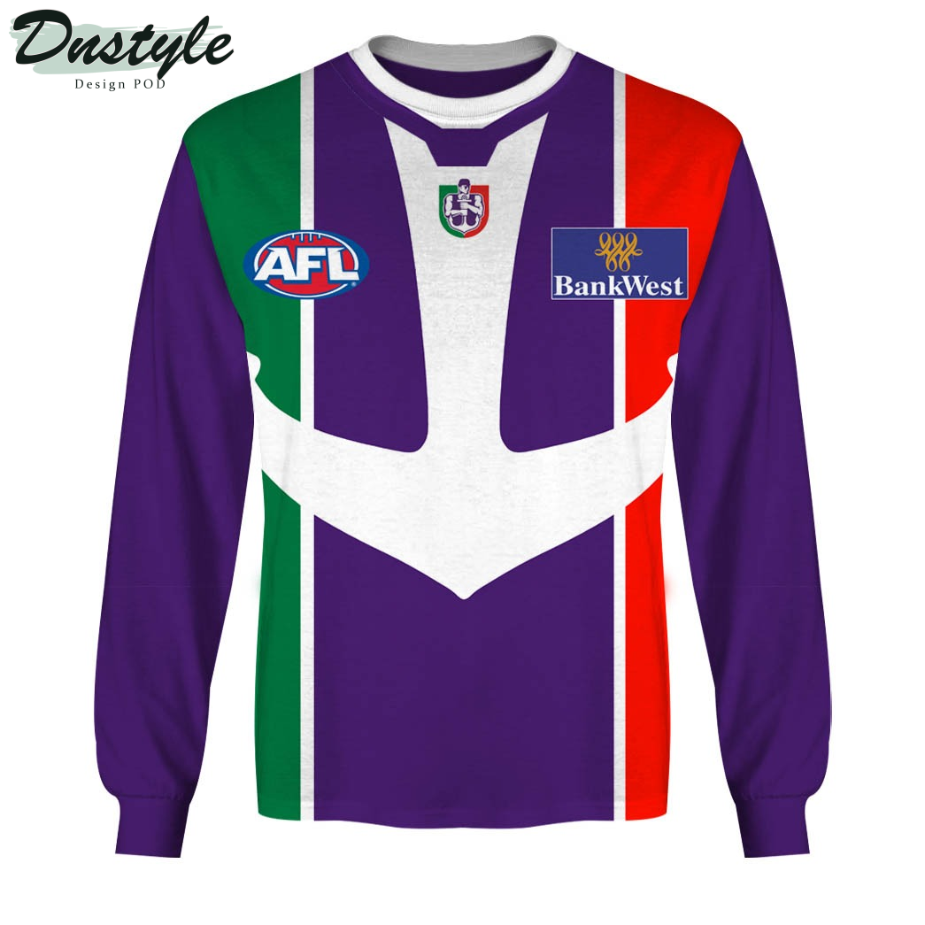 Fremantle Dockers AFL 2004 Custom Hoodie Tshirt