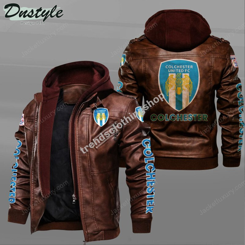 Colchester United Leather Jacket