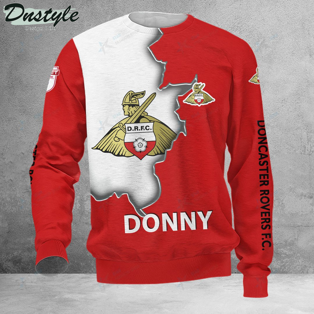 Doncaster Rovers FC Donny Hoodie Tshirt