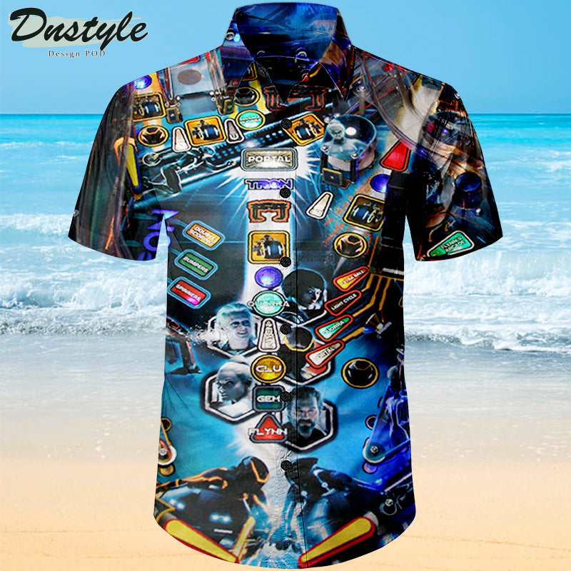 Tron Legacy Pinball Hawaiian Shirt