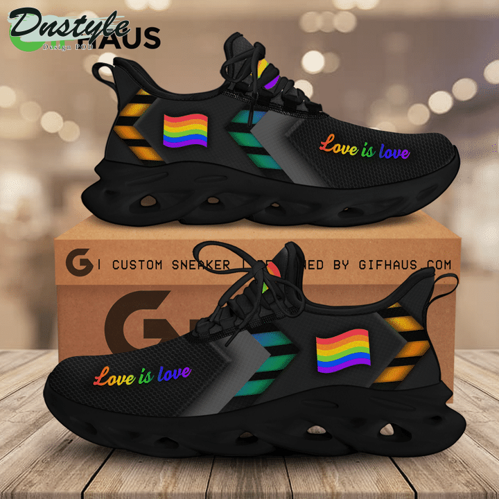 LGBT " Love Is Love " Max Soul Sneaker