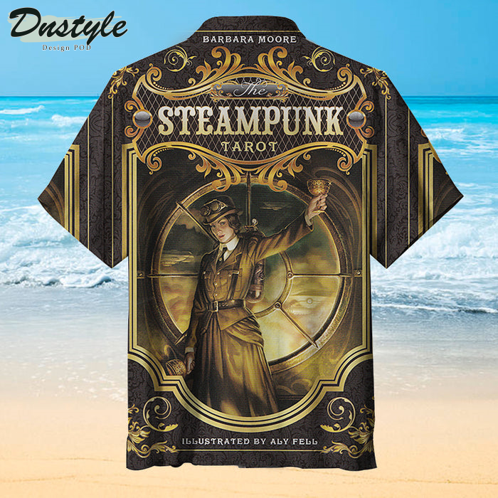 Steampunk Tarot Hawaiian Shirt