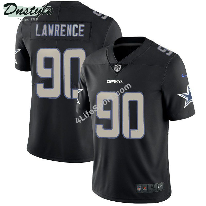 Demarcus Lawrence 90 Dallas Cowboys Black Football Jersey