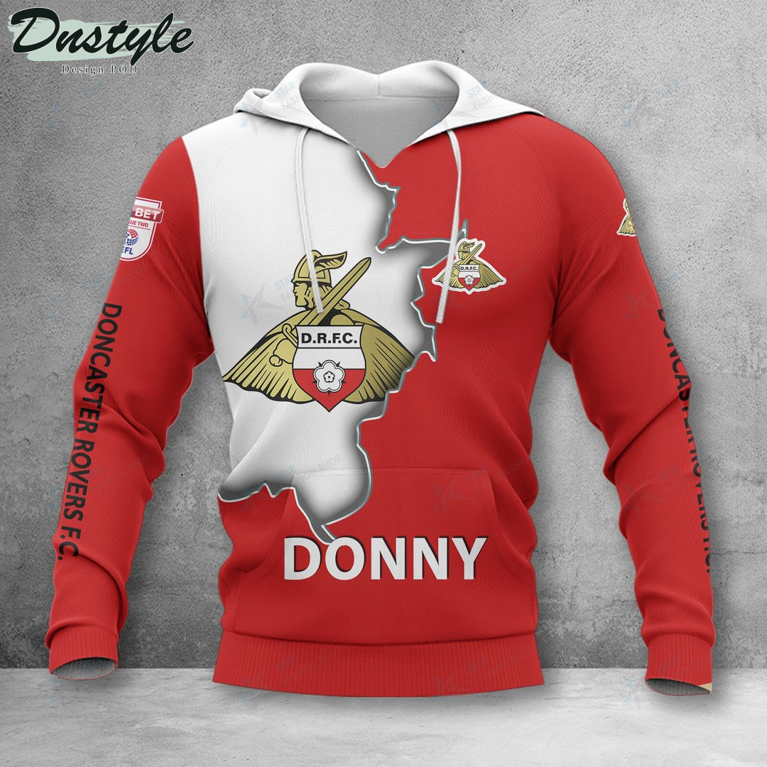 Doncaster Rovers FC Donny Hoodie Tshirt
