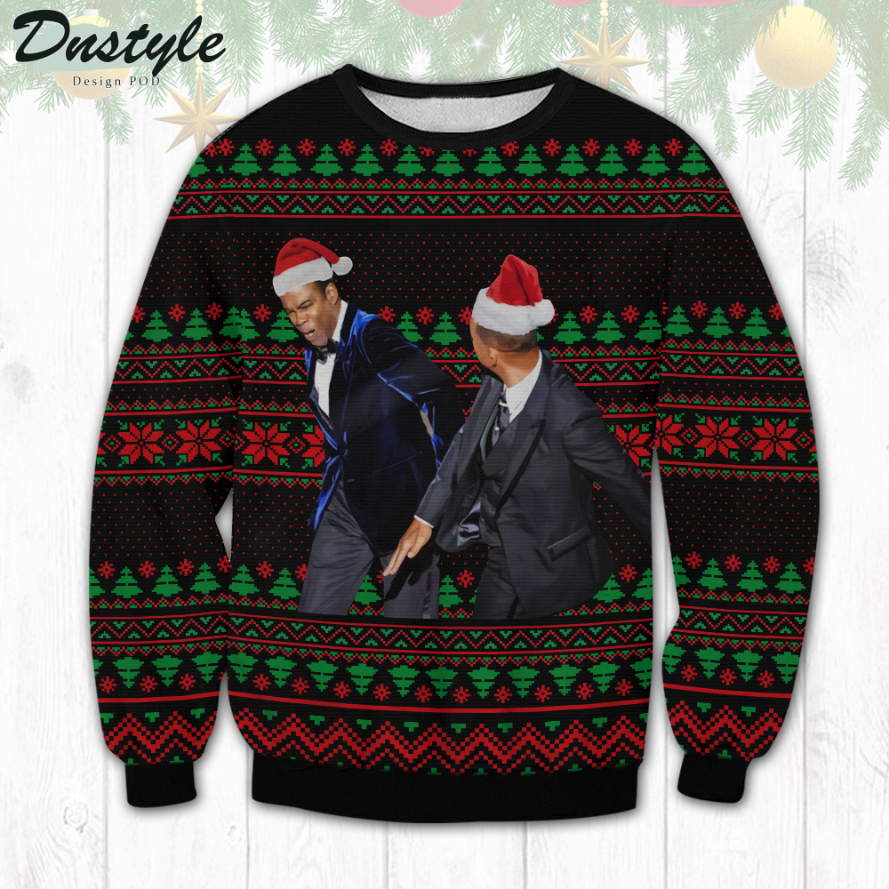 Will Smith Meme Ugly Christmas Sweater