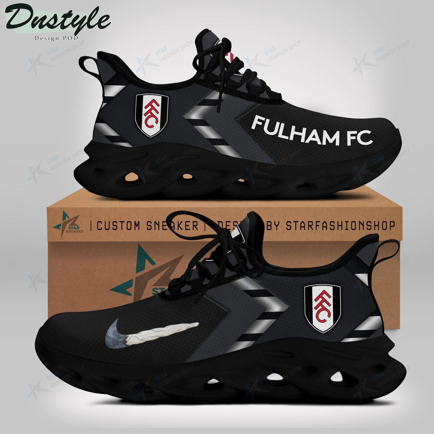 Fulham F.C EPL Custom Max Soul Shoes