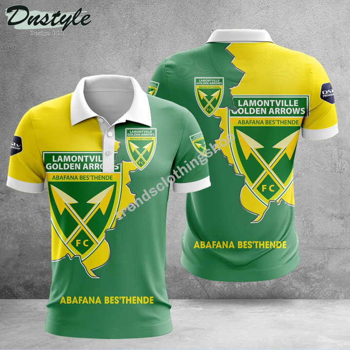 Lamontville Golden Arrows F.C. 3D Polo Shirt