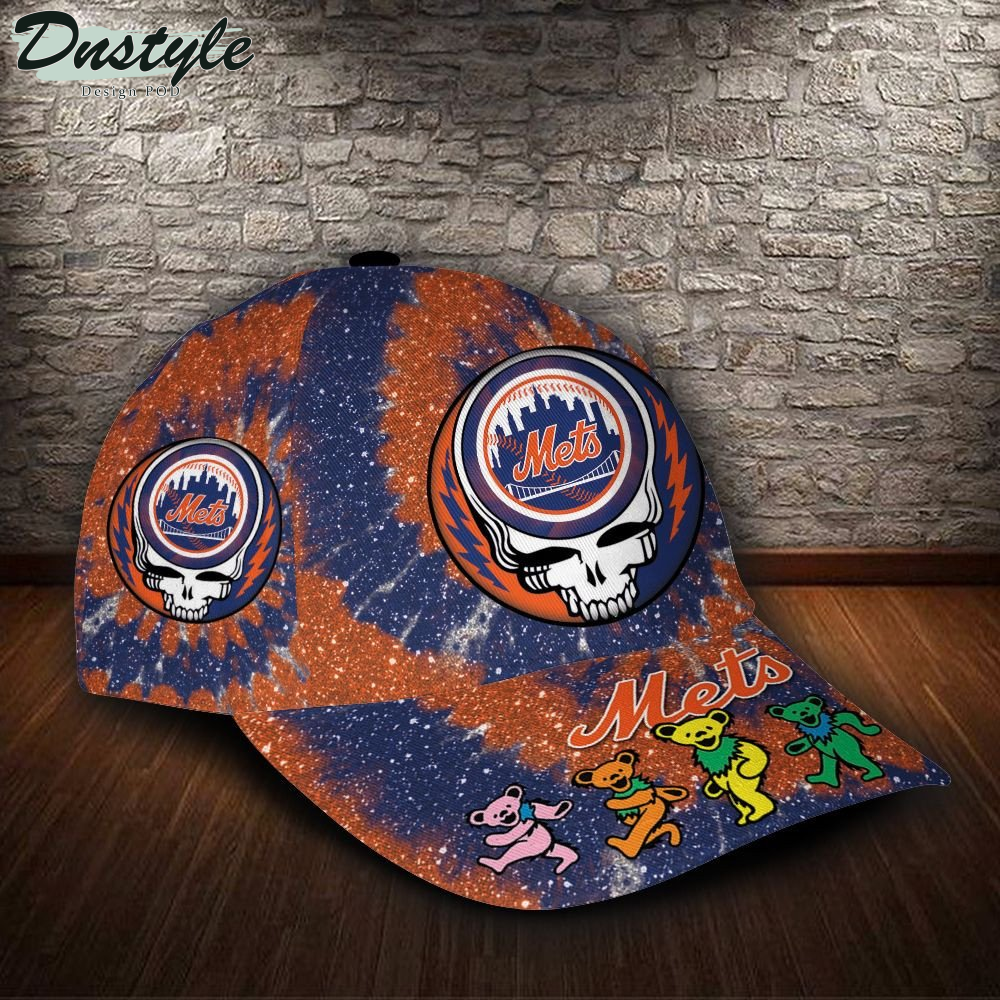 New York Mets And Grateful Dead Band Baseball Classic Cap