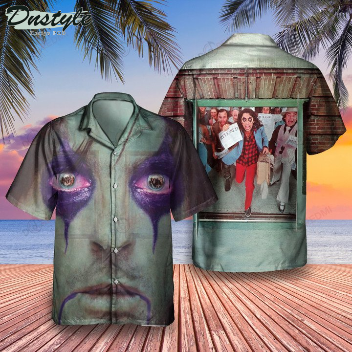 Alice Cooper Band Gutter Cat Hawaiian Shirt