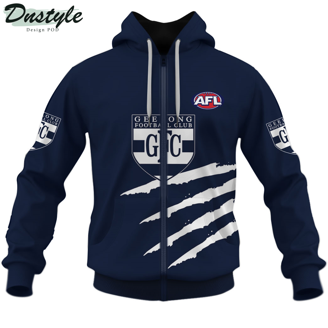 Geelong Cats FC AFL Version 6 Custom Hoodie Tshirt