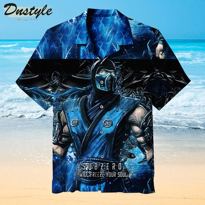 Subzero Mortal Kombat Hawaiian Shirt