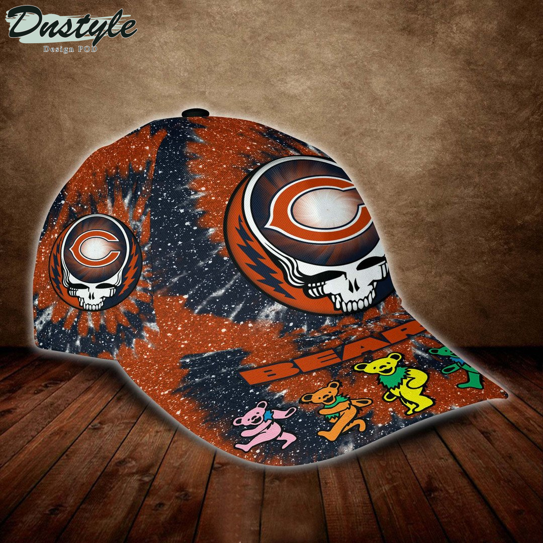 Chicago Bears And Grateful Dead Band Baseball Classic Cap