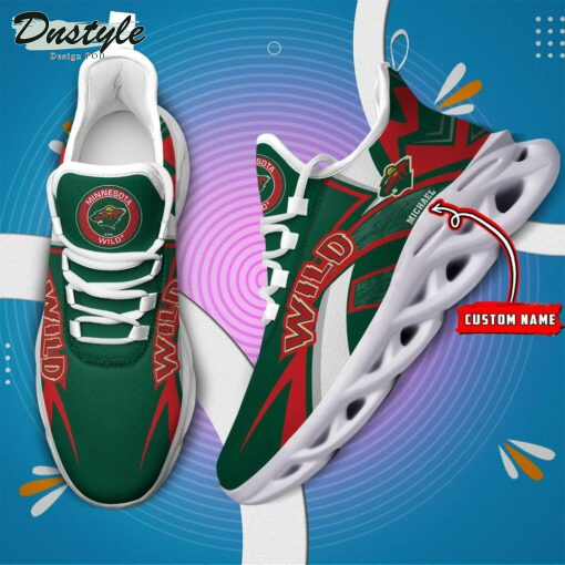 Minnesota Wild Personalized Max Soul Chunky Sneakers