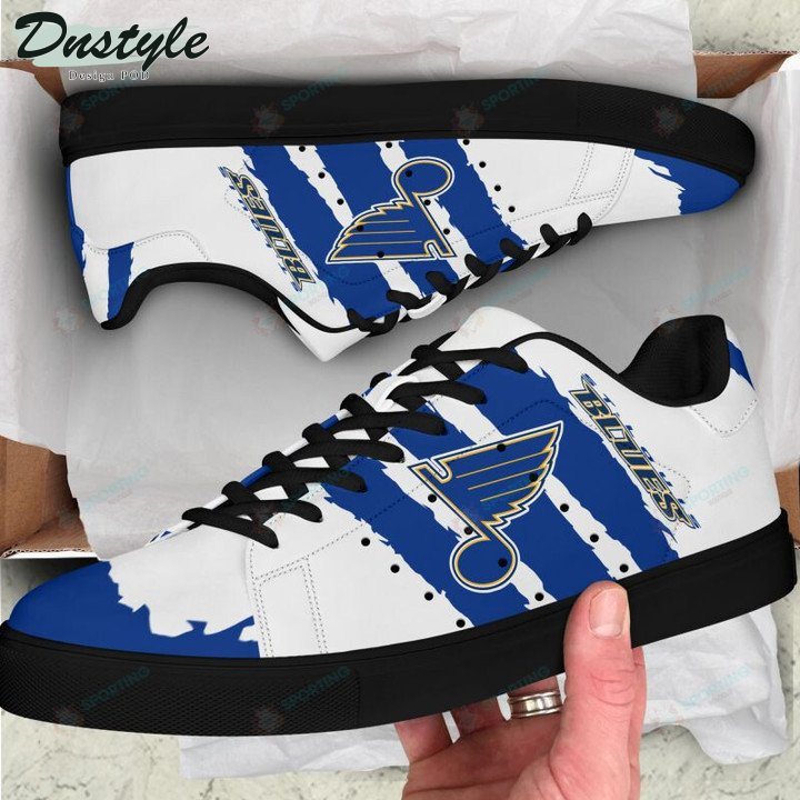 St Louis Blues Stan Smith Skate Shoes