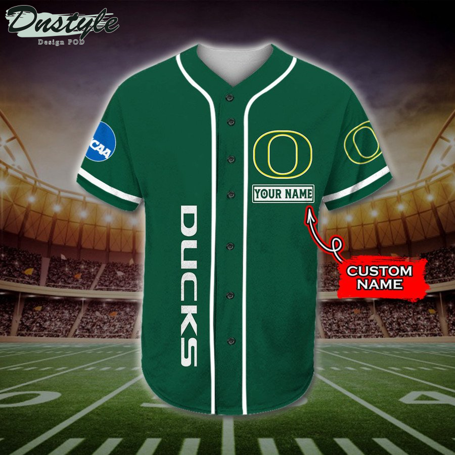 Personalized Oregon Ducks Jack Daniel’s Baseball Jersey