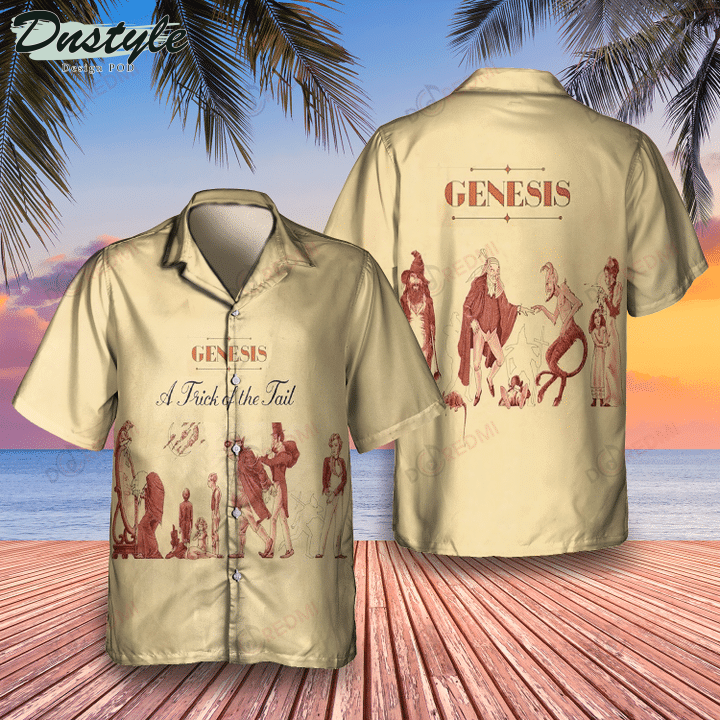 Genesis Band A Trick Of The Tail Hawaiian Shirt