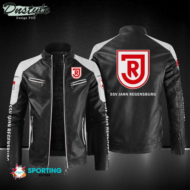 Jahn Regensburg Block Sport Leather Jacket