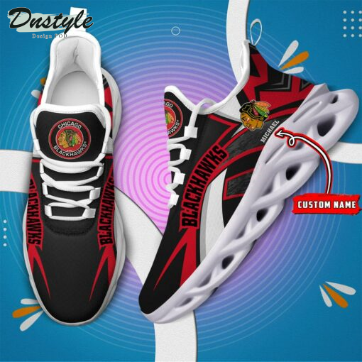 Chicago Blackhawks Personalized Max Soul Chunky Sneakers