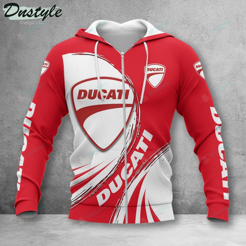 Ducati 3d Hoodie Tshirt