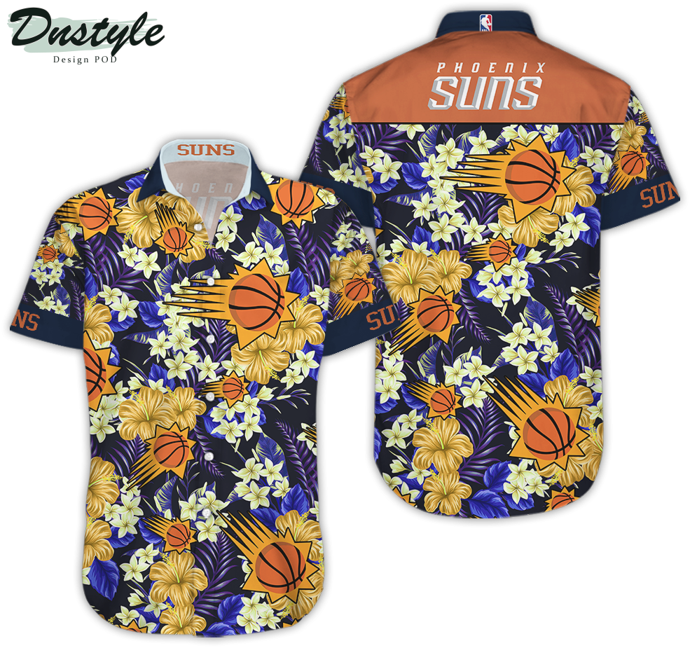 Phoenix Suns Hawaiian Shirt Beach Shorts