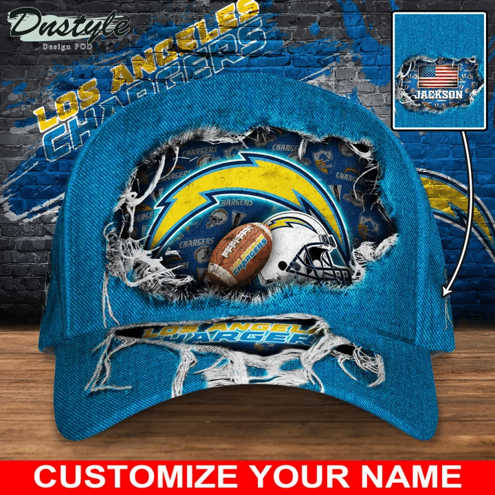 Los Angeles Chargers Personalized Classic Cap
