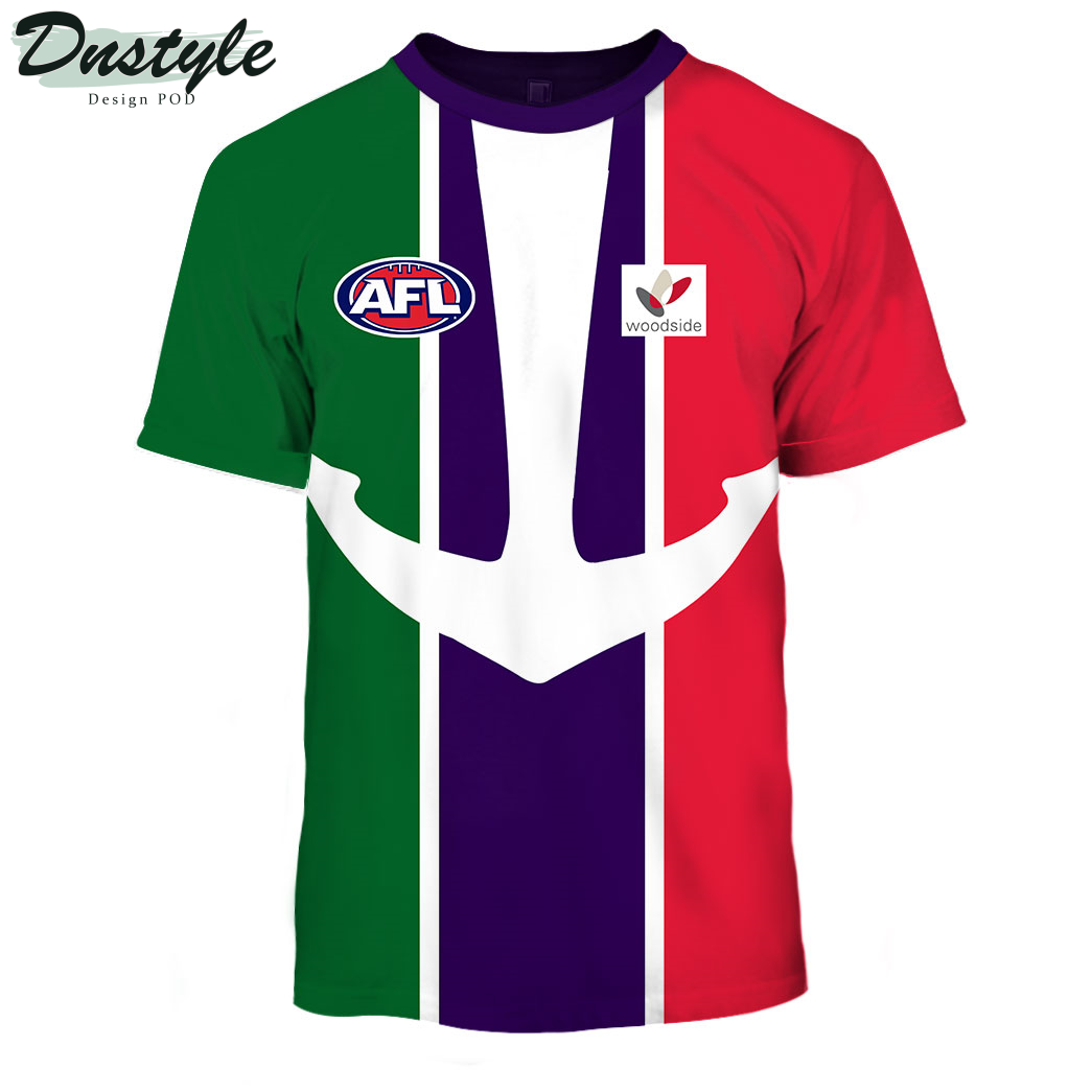 Fremantle Dockers AFL Version 6 Custom Hoodie Tshirt