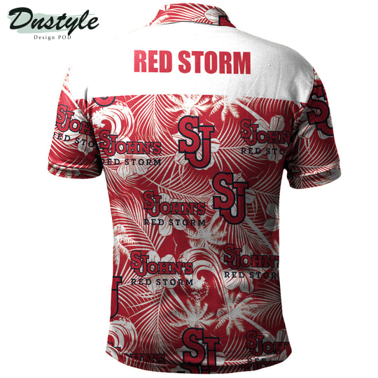 St. John’s Red Storm Tropical Seamless Polo Shirt
