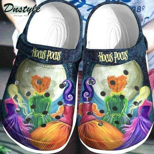 Hocus Pocus Colorful Halloween Clog Crocs Shoes