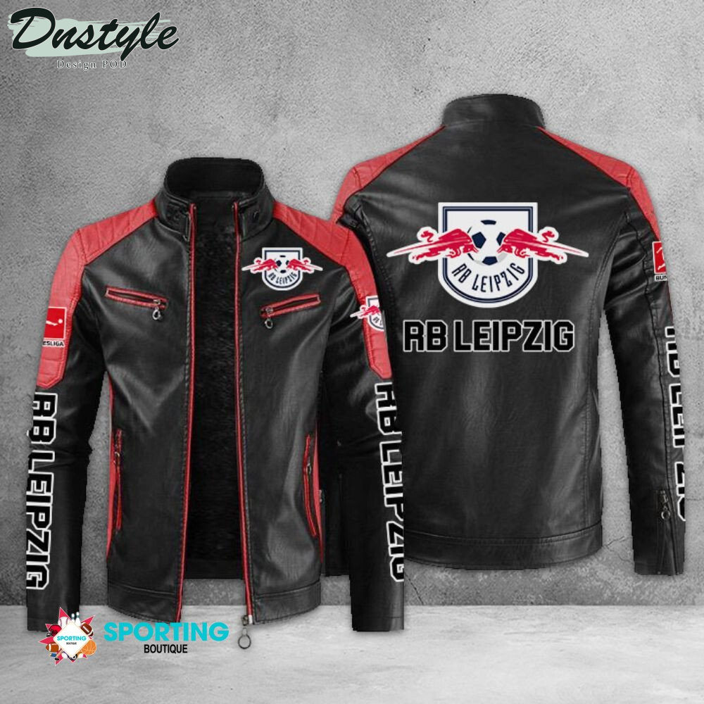 RB Leipzig Block Sport Leather Jacket