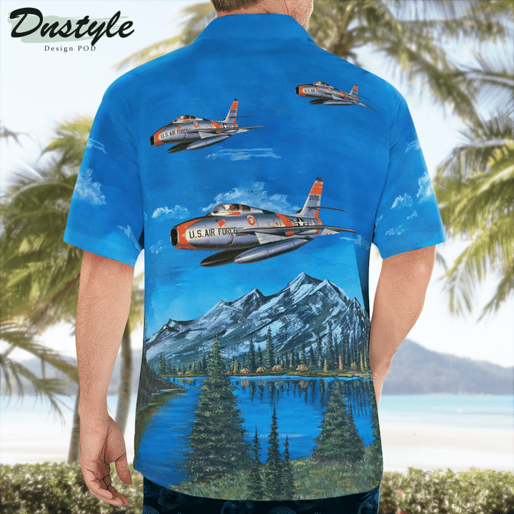 F-84 Thunderjet Hawaiian Shirt