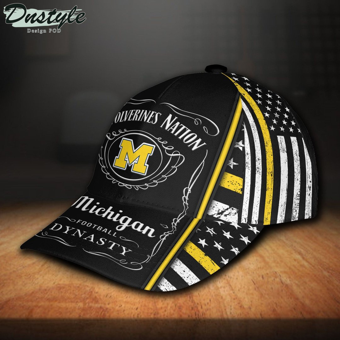 Michigan Wolverines And Jack Daniel Baseball Classic Cap