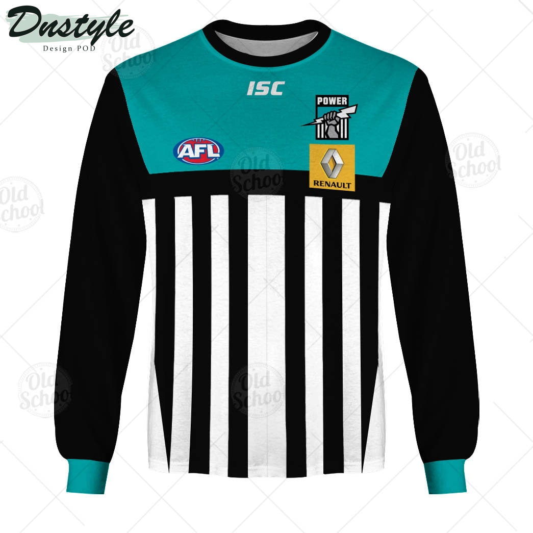 Port Adelaide AFL 2014 Custom Hoodie Tshirt