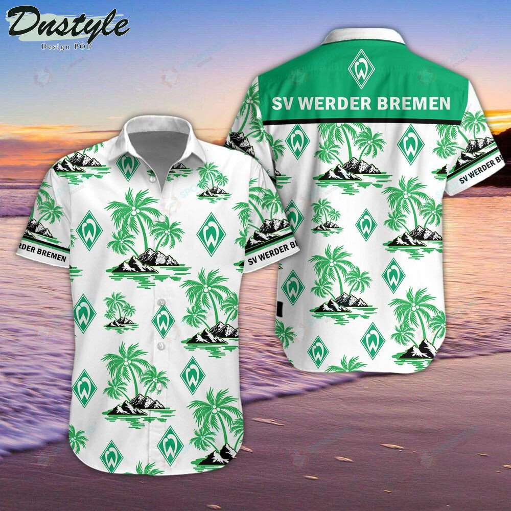 Werder Bremen Tropical Hawaiian Shirt